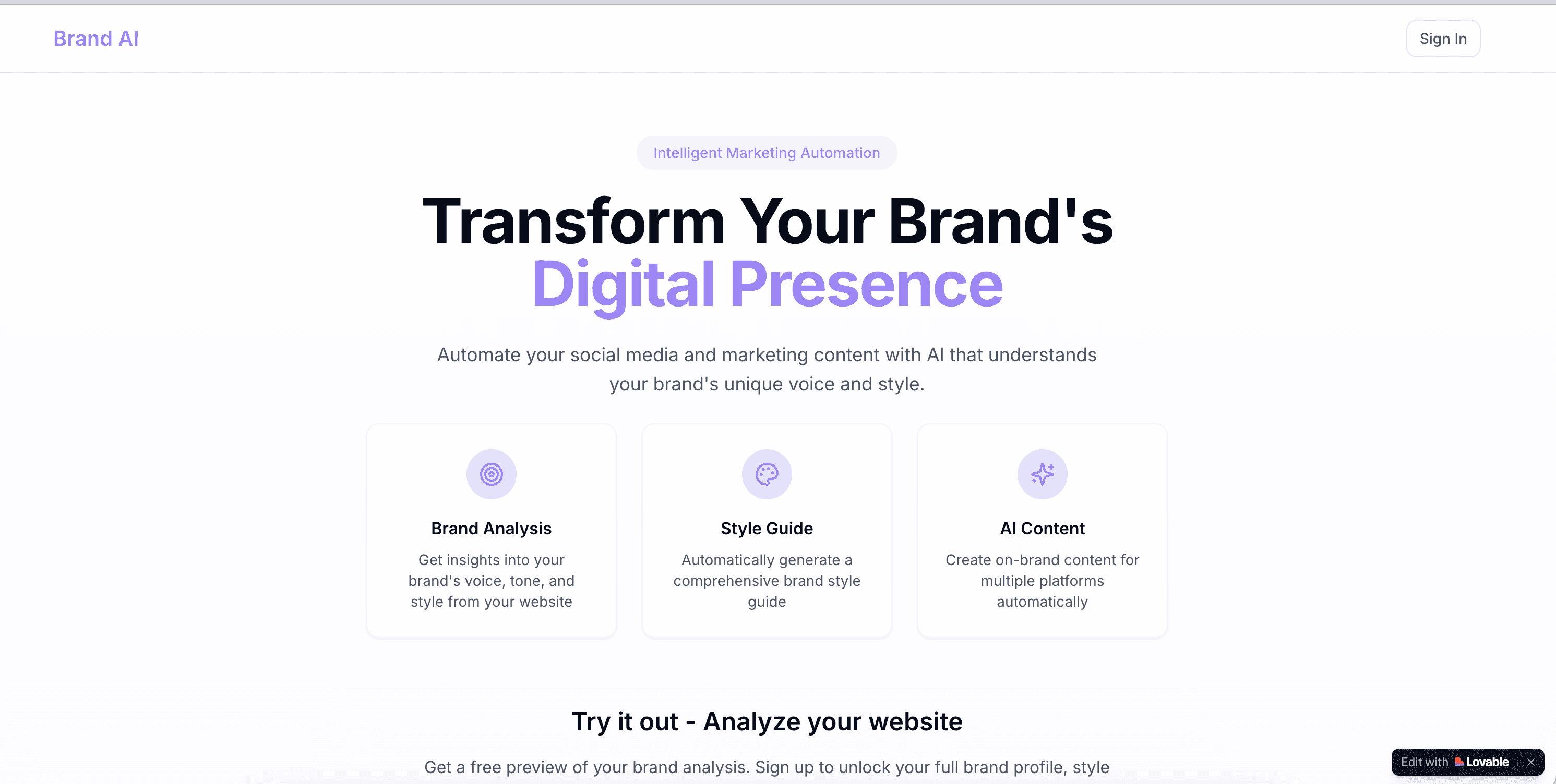 Screenshot of Voice Magic